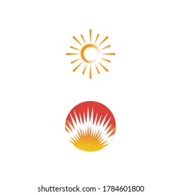 Sun Vector illustration Icon Logo Template design