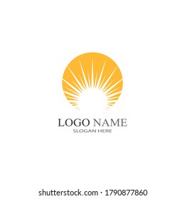 Sun Vector illustration Icon Logo Template design