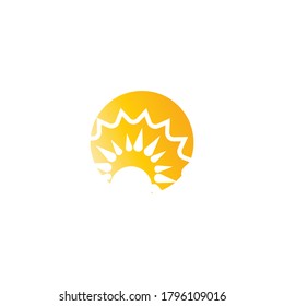 Sun Vector illustration Icon Logo Template design