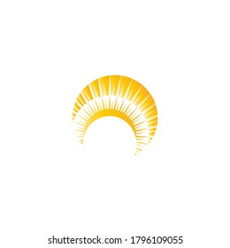 Sun Vector illustration Icon Logo Template design
