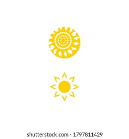 Sun Vector illustration Icon Logo Template design