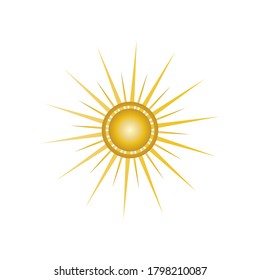 Sun Vector illustration Icon Logo Template design