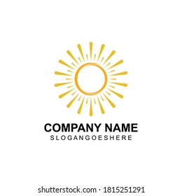 Sun Vector illustration Icon Logo Template design