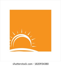 Sun Vector illustration Icon Logo Template design