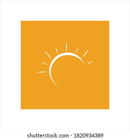 Sun Vector illustration Icon Logo Template design