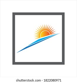 Sun Vector illustration Icon Logo Template design