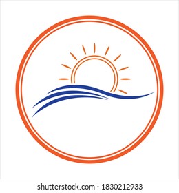 Sun Vector illustration Icon Logo Template design