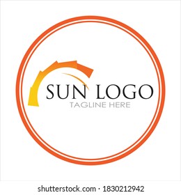 Sun Vector illustration Icon Logo Template design