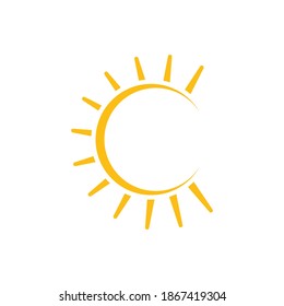 Sun Vector illustration Icon Logo Template design