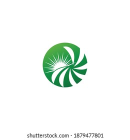 Sun Vector illustration Icon Logo Template design