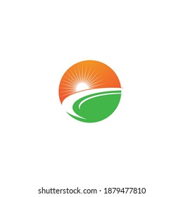 Sun Vector illustration Icon Logo Template design