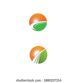 Sun Vector illustration Icon Logo Template design