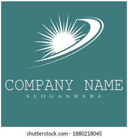 Sun Vector illustration Icon Logo Template design