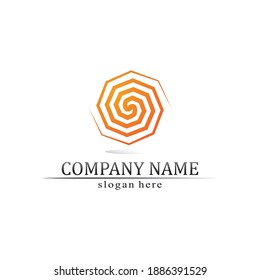 Sun Vector illustration Icon Logo Template design Business 