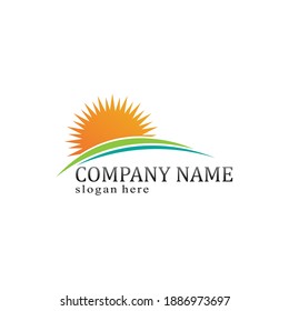 Sun Vector illustration Icon Logo Template design