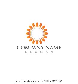 Sun Vector illustration Icon Logo Template design