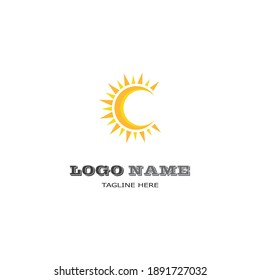 Sun Vector illustration Icon Logo Template design