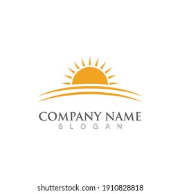 Sun Vector illustration Icon Logo Template design