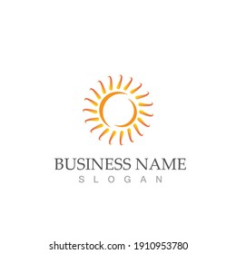 Sun Vector illustration Icon Logo Template design