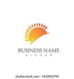 Sun Vector illustration Icon Logo Template design