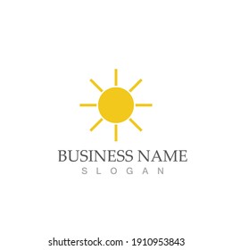 Sun Vector illustration Icon Logo Template design