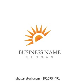 Sun Vector illustration Icon Logo Template design