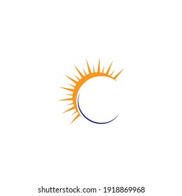 Sun Vector illustration Icon Logo Template design