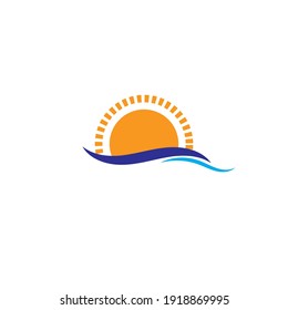 Sun Vector illustration Icon Logo Template design