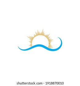 Sun Vector illustration Icon Logo Template design