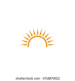 Sun Vector illustration Icon Logo Template design