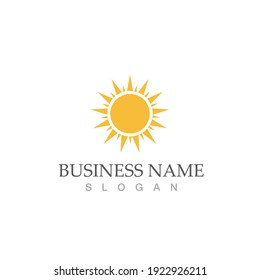 Sun Vector illustration Icon Logo Template design