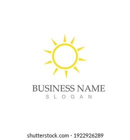 Sun Vector illustration Icon Logo Template design