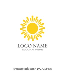 Sun Vector illustration Icon Logo Template design