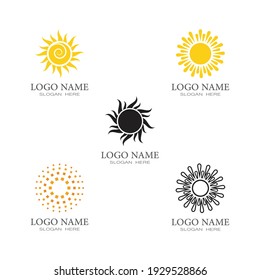 Sun Vector illustration Icon Logo Template design
