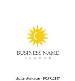 Sun Vector illustration Icon Logo Template design