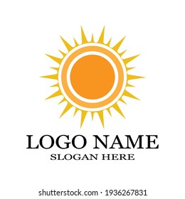 Sun Vector illustration Icon Logo Template design