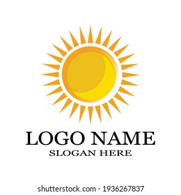 Sun Vector illustration Icon Logo Template design