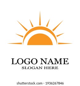 Sun Vector illustration Icon Logo Template design
