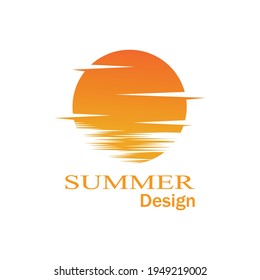 Sun Vector illustration Icon Logo Template design
