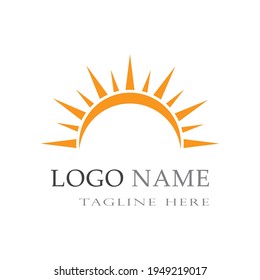 Sun Vector illustration Icon Logo Template design