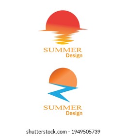 Sun Vector illustration Icon Logo Template design