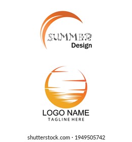 Sun Vector illustration Icon Logo Template design