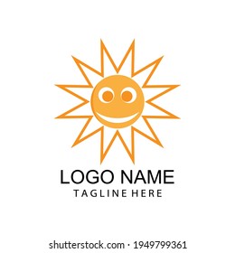 Sun Vector illustration Icon Logo Template design