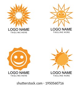 Sun Vector illustration Icon Logo Template design