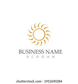 Sun Vector illustration Icon Logo Template design