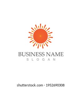 Sun Vector illustration Icon Logo Template design