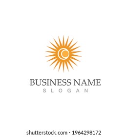 Sun Vector illustration Icon Logo Template design