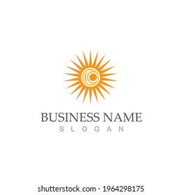 Sun Vector illustration Icon Logo Template design