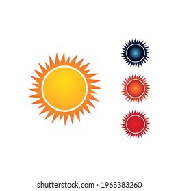 Sun Vector illustration Icon Logo Template design