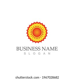 Sun Vector illustration Icon Logo Template design